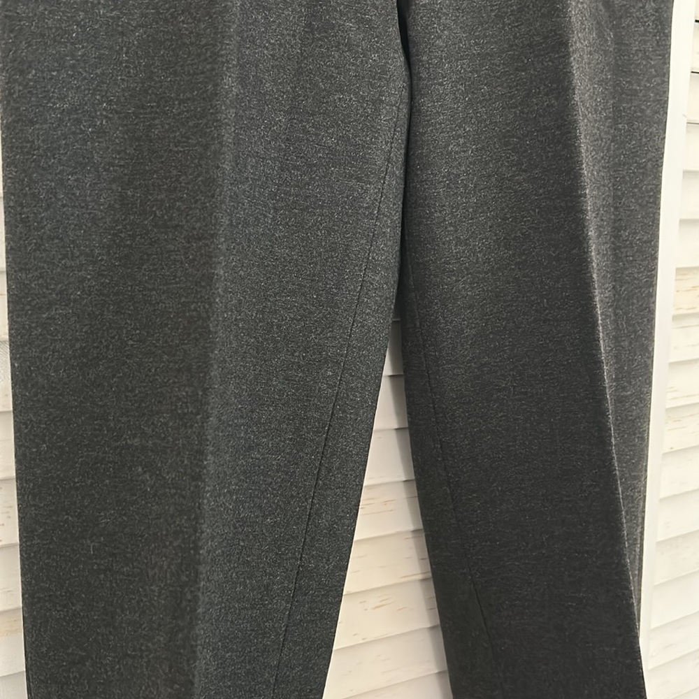 NWT Coldwater Creek Grey Ponte Knit Holly Classic Fit Slacks - Picture 3 of 8